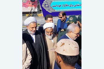 حضور حجت السلام والمسلمین علیمرادی در رژه 31شهریور1402